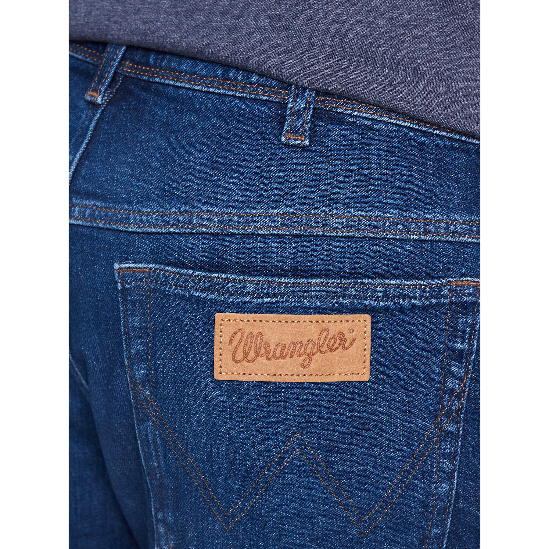 Wrangler Džínsové šortky W11CJXY81 112337506 Modrá Regular Fit - Pepit.sk