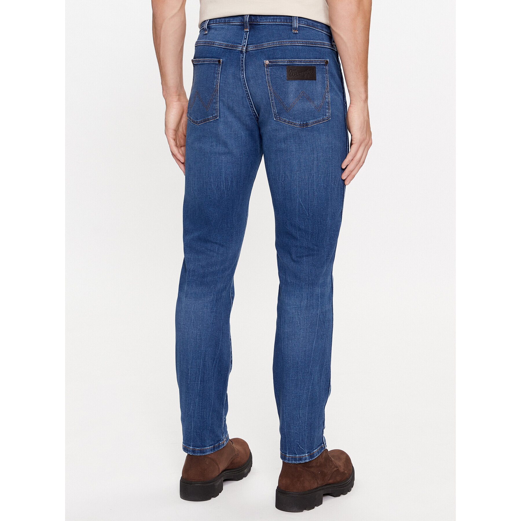 Wrangler Džínsy Larston 112341422 Modrá Slim Fit - Pepit.sk