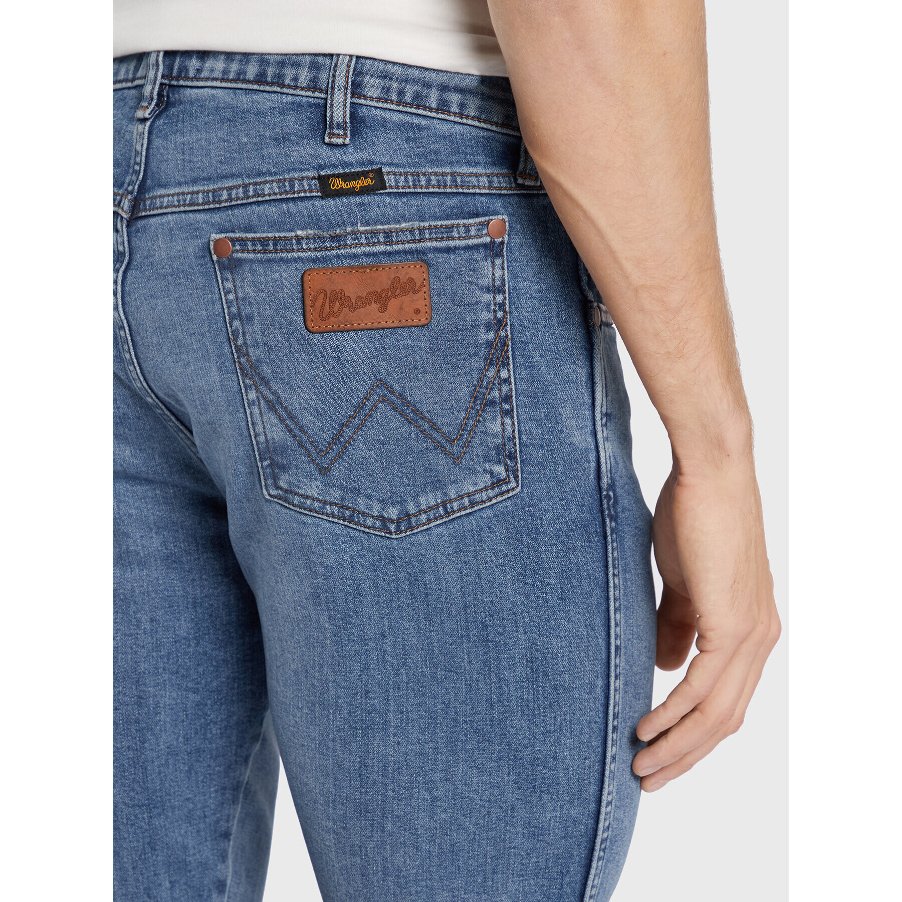 Wrangler Džínsy Larston W18S59X4E 112324511 Modrá Slim Fit - Pepit.sk