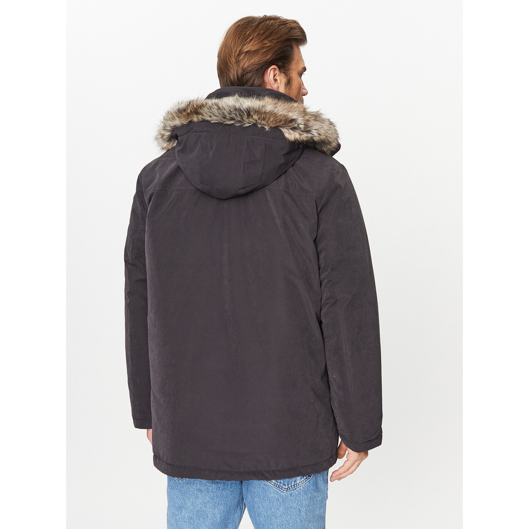 Wrangler Parka 112341094 Čierna Relaxed Fit - Pepit.sk