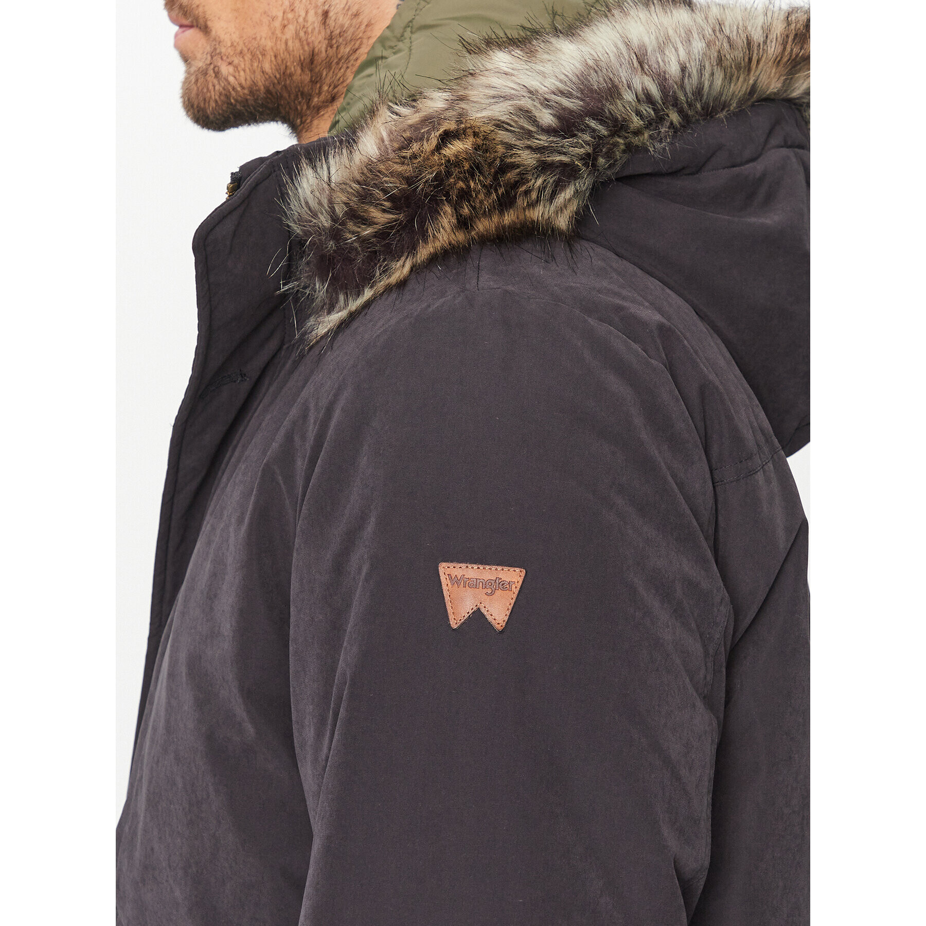 Wrangler Parka 112341094 Čierna Relaxed Fit - Pepit.sk