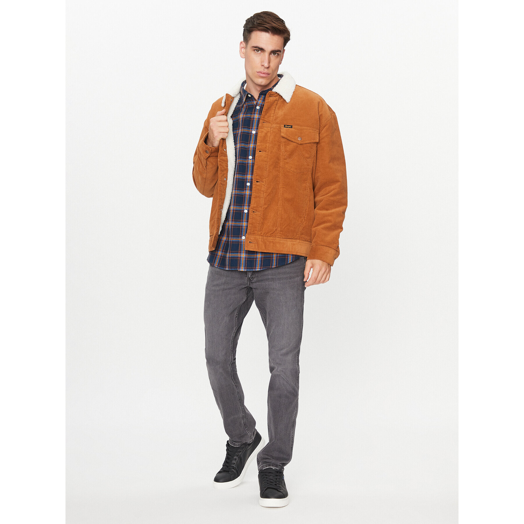 Wrangler Prechodná bunda Anti Fit 112341245 Hnedá Regular Fit - Pepit.sk