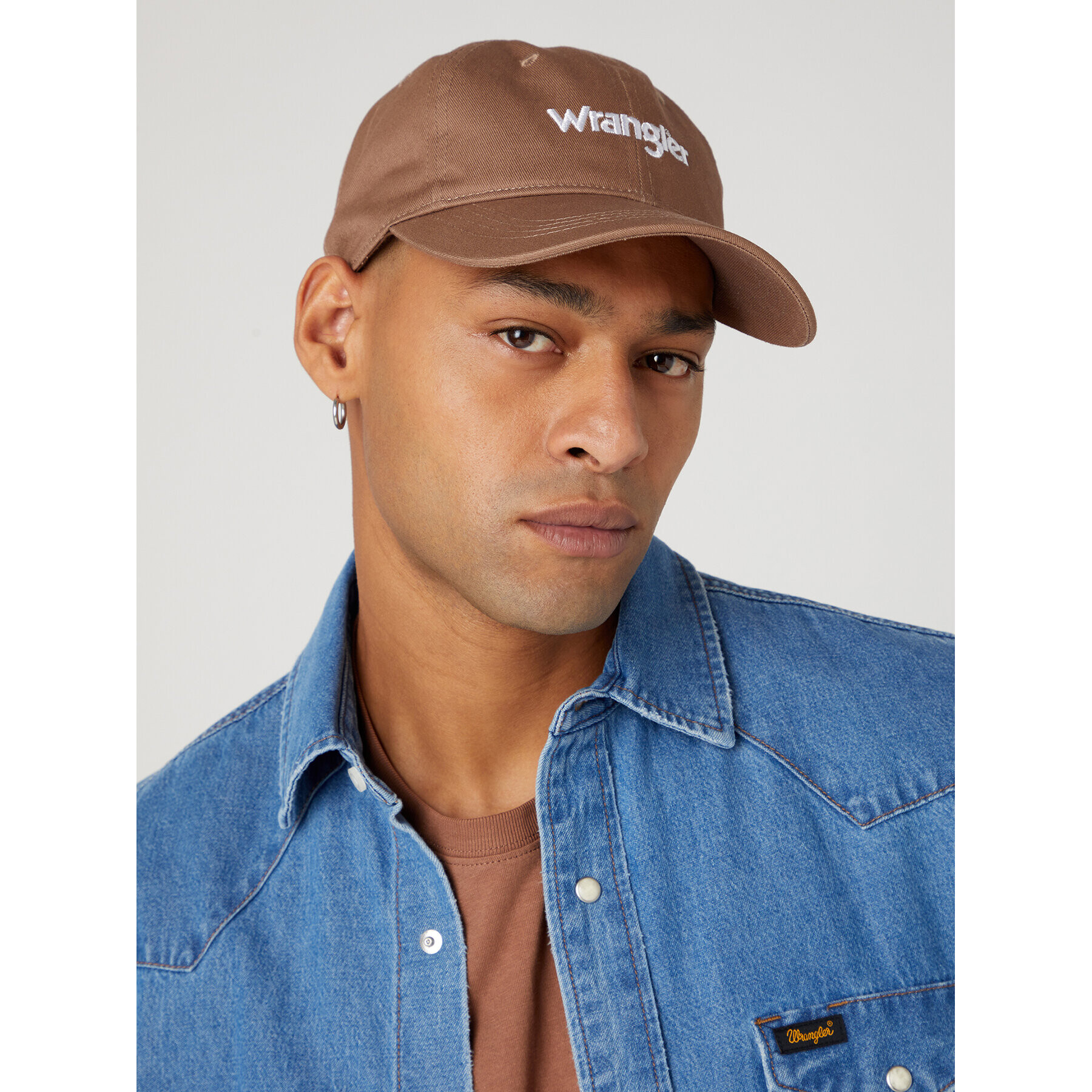 Wrangler Šiltovka Logo Cap W0V2U5H36 Hnedá - Pepit.sk