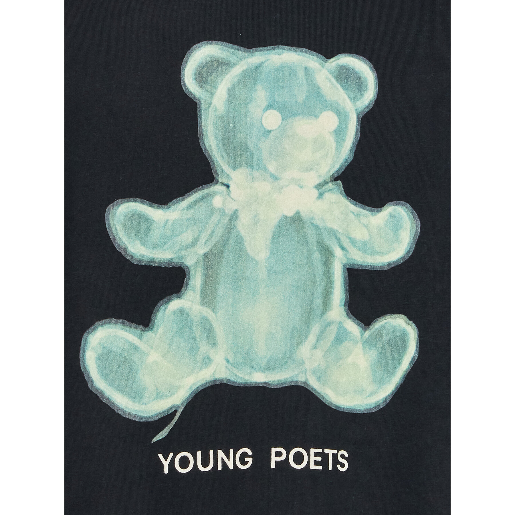 Young Poets Society Tričko Teddy 0000301129141 Čierna Regular Fit - Pepit.sk