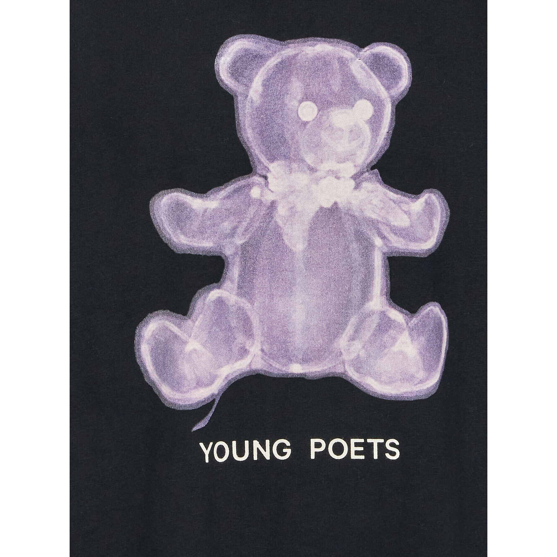 Young Poets Society Tričko Teddy 107683 Čierna Regular Fit - Pepit.sk