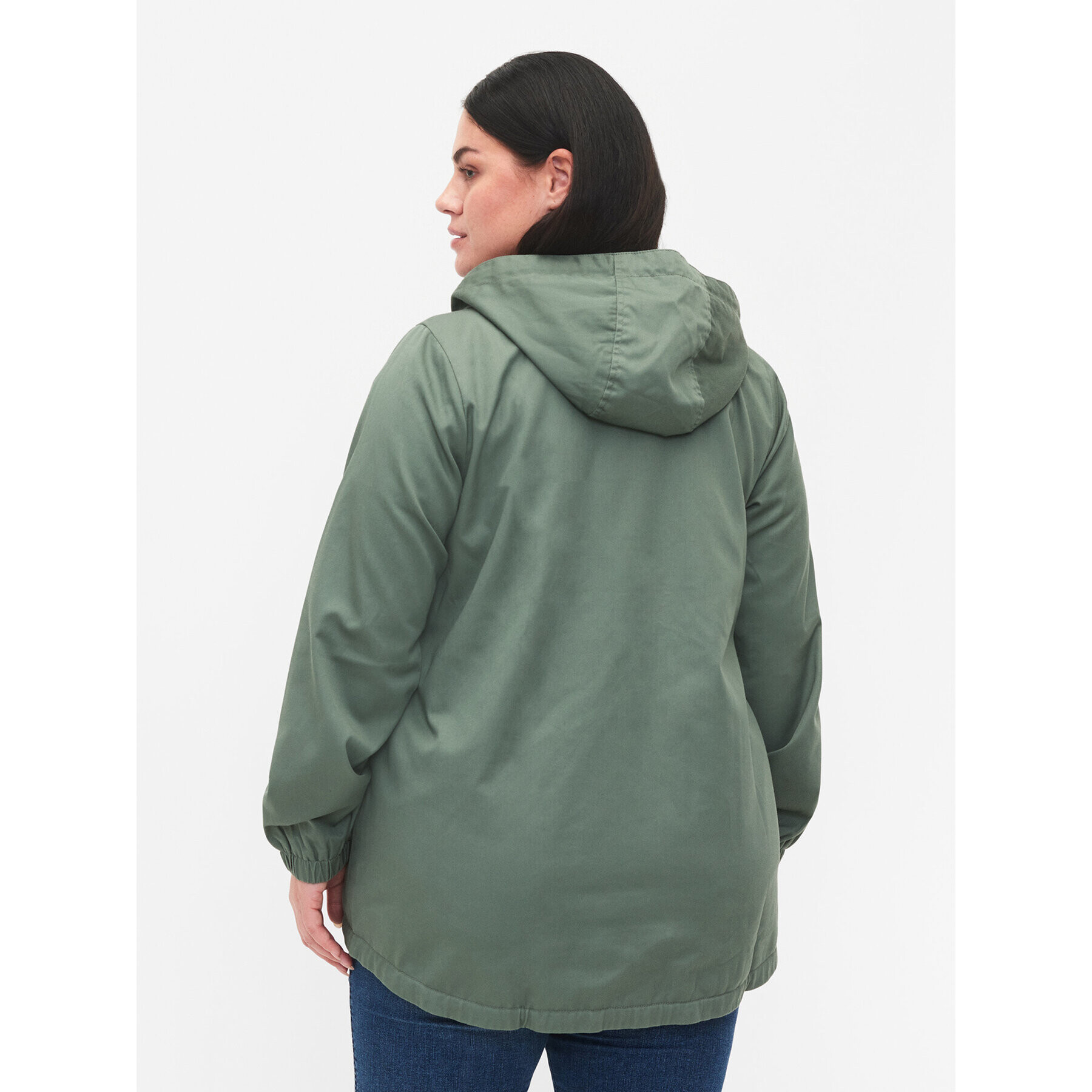 Zizzi Parka M52606C Zelená Regular Fit - Pepit.sk