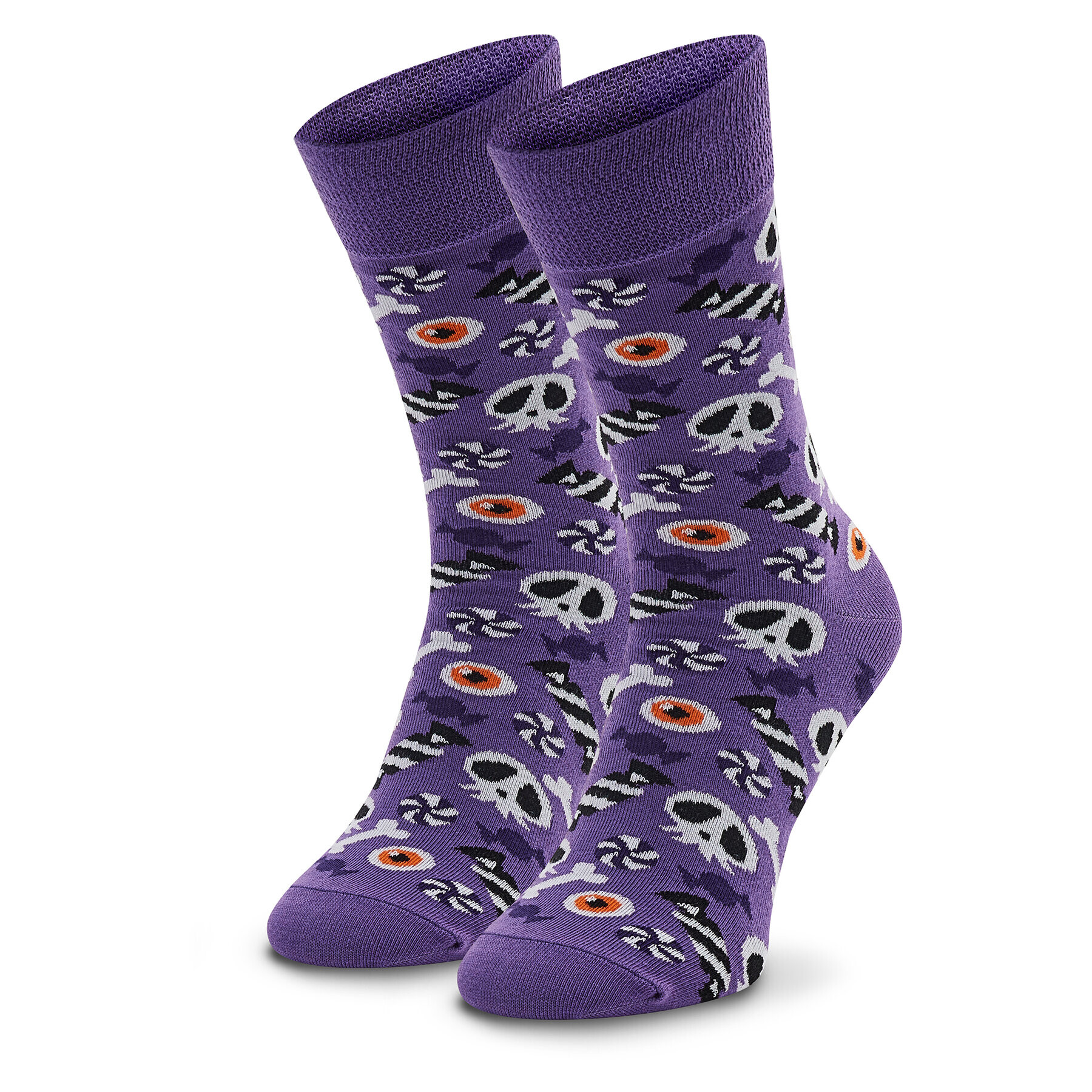 Zooksy Súprava 2 párov vysokých ponožiek unisex Mixtury Halloween Farebná - Pepit.sk